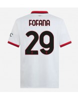 AC Milan Youssouf Fofana #29 Bortedrakt 2024-25 Korte ermer